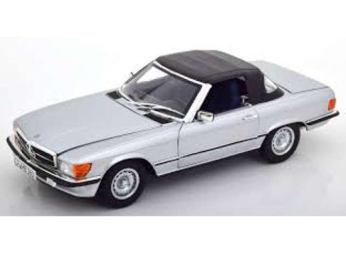 1:18 1985 Mercedes Benz 380 SL R107, ezüst