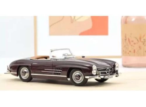 1:18 1957 Mercedes-Benz 300 SL Roadster, piros