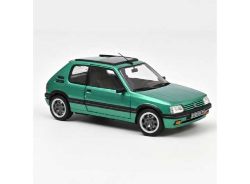 1:18 1991 Peugeot 205 GTi Griffe with Windowroof, zöld