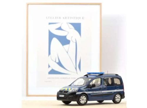 1:18 2018 Peugeot Partner Gendarmerie, kék