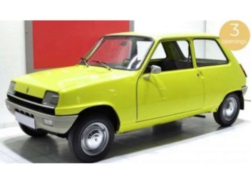 1974 Renault 5, sárga