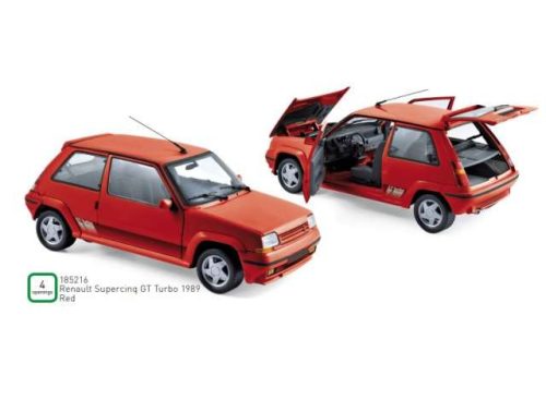 1:18 1989 Renault Supercinq GT Turbo, piros