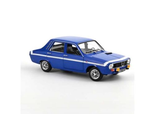 1:18 1971 Renault 12 Gordini without bumpers, bleu-de-France kék