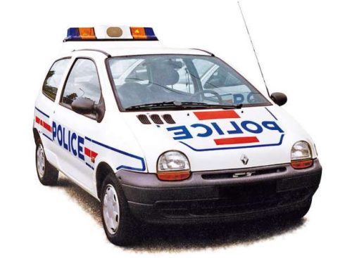 1:18 1995 Renault Twingo *Police*, fehér