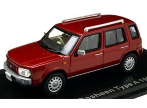 1:43 1997 Nissan Rasheen Type A, wine piros