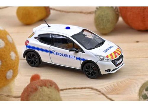 1:43 2014 Peugeot 208 GTi 30TH *Gendarmerie*, fehér/kék