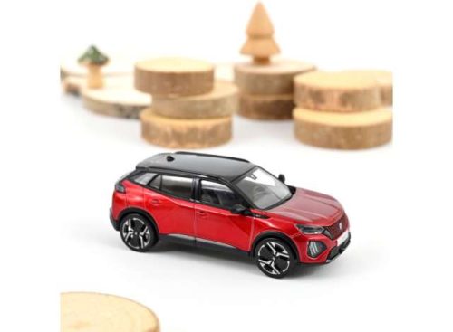 1:43 2024 Peugeot 2008 GT, elixir piros