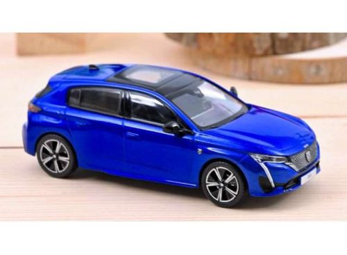 1:43 2021 Peugeot 308 GT, vertigo kék