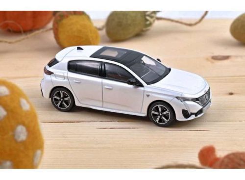 1:43 2021 Peugeot 308 GT, pearl fehér