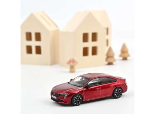 1:43 2023 Peugeot 508 GT Hybrid, Elixir piros