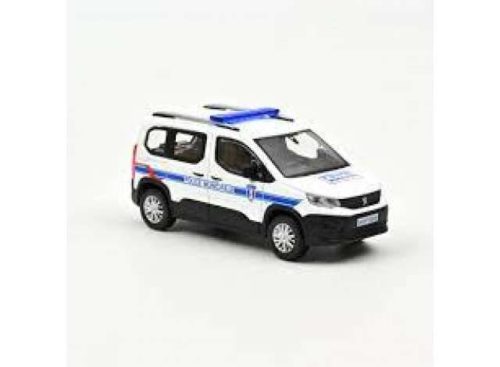 1:43 2019 Peugeot Rifter "Police Municipale", fehér/kék