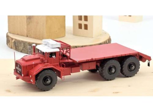 1:43 1960 Berliet T100 n1 without side panels, piros/szürke