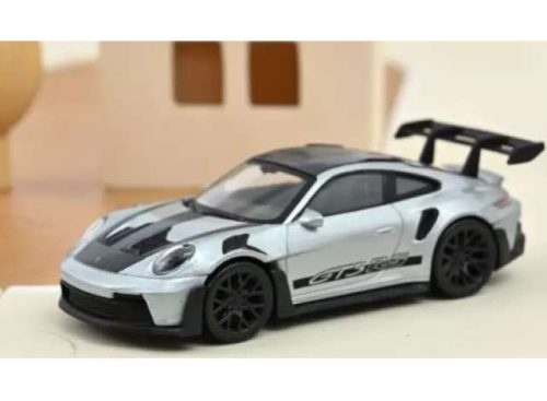 1:43 2022 Porsche 911 GT3 RS *Jet-car*, ezüst with fekete stickers