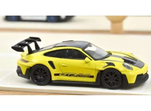 1:43 2022 Porsche 911 GT3 RS *Jet-car*, sárga with fekete stickers