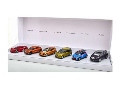 1:43 Renault Coffret 6-car Concept car set