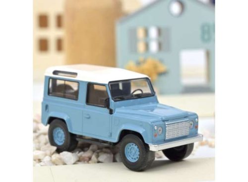 1:43 1995 Land Rover Defender, kék/fehér