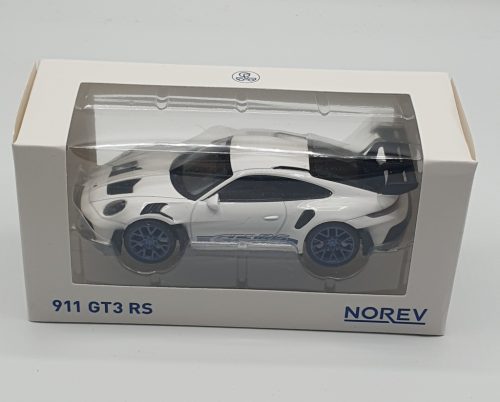 Porsche 911 GT3 RS fehér 1:43 Norev 750048 Modell