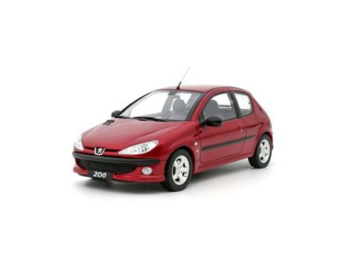 1:18 1999 Peugeot 206 S16 *Resin series*, rouge lucifer EKQ