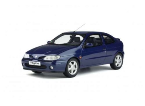 1:18 1995 Renault Megane 1 Coupe 2.0 16V *Resin series*, kék methyl (432)