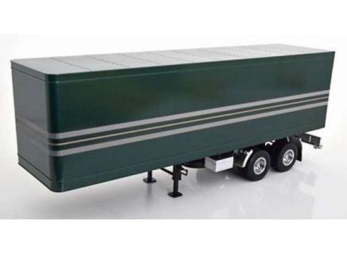 1:18 Truck Trailer, dark zöld metallic/ezüst