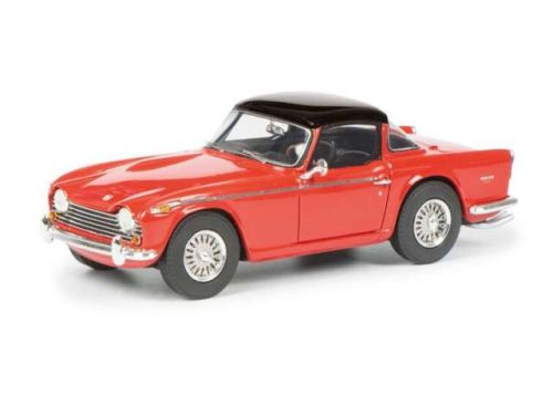 1:18 Triumph TR5 Surrey top (closed), piros