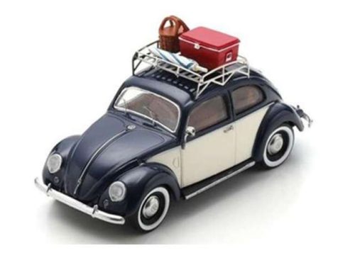 1:43 Volkswagen Kever Summer Holidays with roof rack and suitcase, various