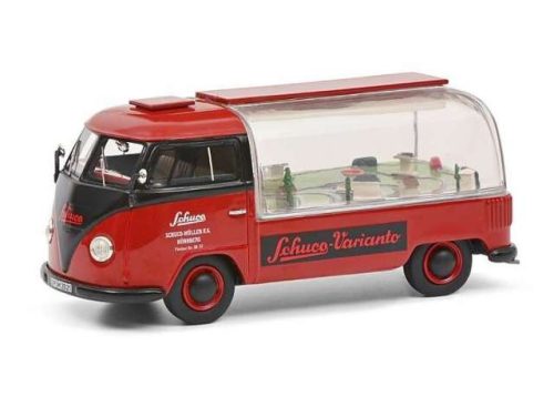 1:43 Volkswagen T1a advertising vehicle *Schuco Varianto*, piros