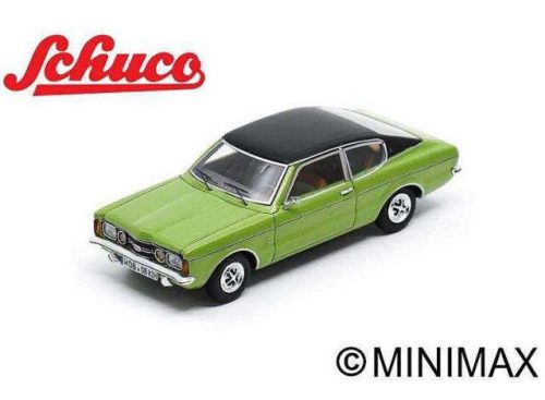 1:43 1974 Ford Taunus Coupe, zöld/fekete