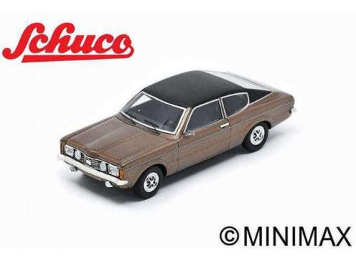 1:43 1974 Ford Taunus Coupe, barna/fekete