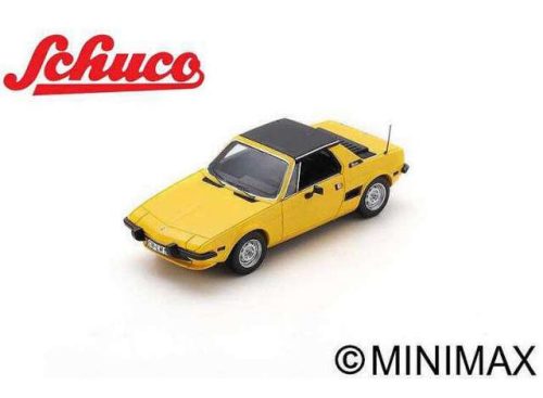 1:43 1972 Fiat X1-9, sárga/fekete