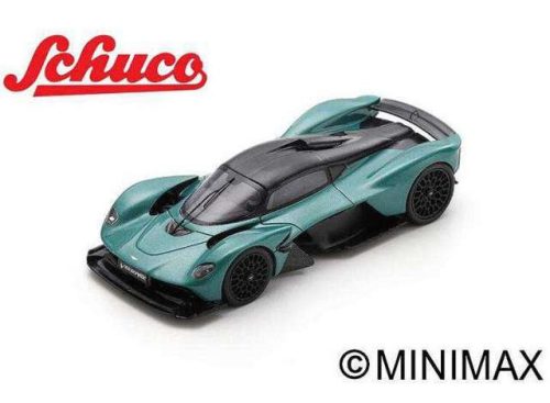 1:43 2021 Aston Martin Valkyrie , fekete/zöld