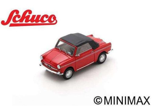 1:43 1964/5 Autobianchi Cabriolet Eden Roc, piros/fekete