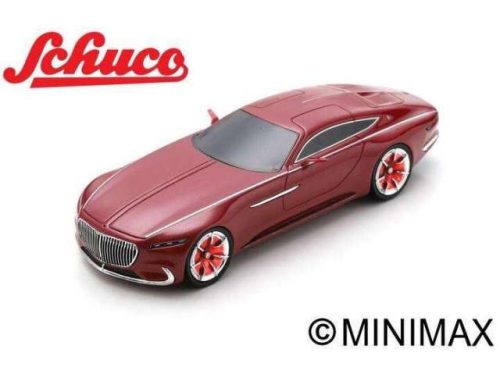 1:43 Mercedes Mayback Vision 6 hardtop coupe, piros