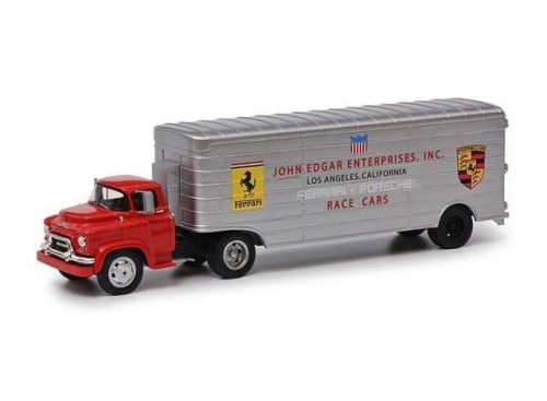 1:43 GMC 500 John Edgar Enterprices inc (without racing cars) *Resin series*, piros/chrome