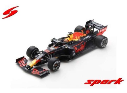 2020 Aston Martin piros Bull Racing RB16 piros Bull Racing #23 Alexander Albon Barcelona Test 2020, kék/piros