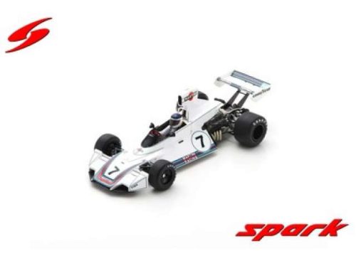 1:18 1975 Brabham BT44B #7 Carlos Reutemann Winner German GP *Resin Series*, fehér/kék