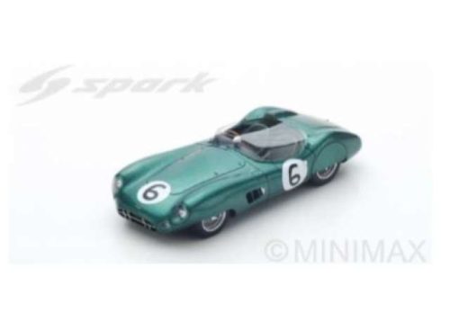 1959 Aston Martin DBR1 #6 M. Trintignant/P. Frère 2nd Le Mans *Resin Series*, zöld