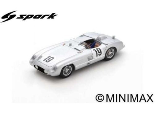 1955 Mercedes-Benz 300 SLR #19 J.M. Fangio/S. Moss 24H Le Mans *Resin Serie*, fehér