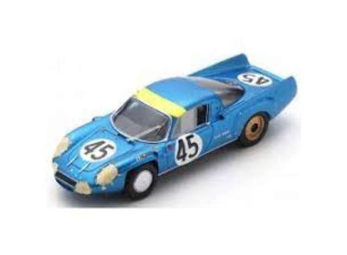 1:43 1967 Alpine A210 #45 13th 24H Le Mans, kék/sárga