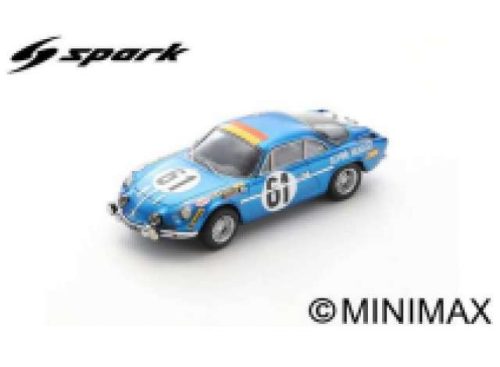 1968 Alpine A110 #61 M. Nusbaumer/J. Bourdon 24H Le Mans *Resin Serie*, kék