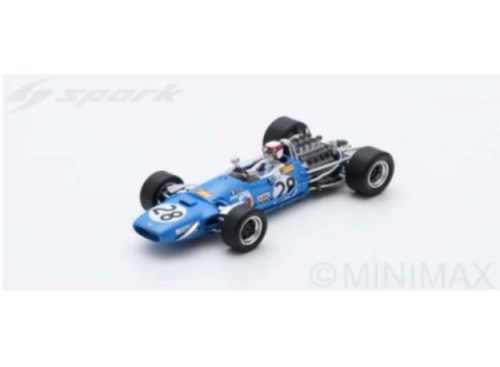 1968 Matra MS10 #28 Jackie Stewart 3rd French GP *Resin Series*, kék