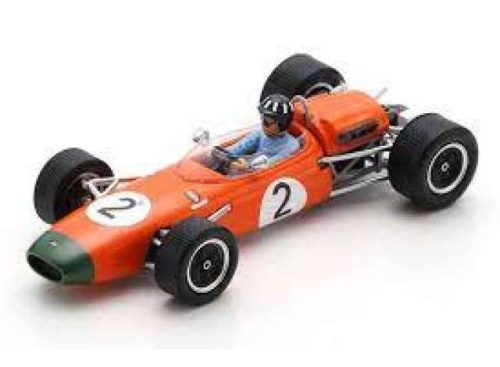 1965 Brabham BT11A #2 Tasman Series Winner New Zealand GP, narancs/fehér