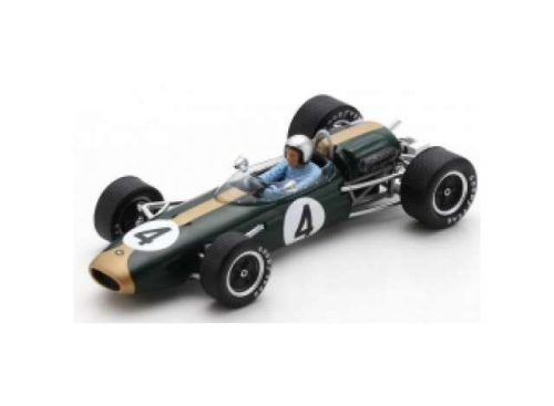 1965 Brabham BT11A Tasman Series #4 Jack Brabham Winner Sandown Park Cup, zöld/fehér