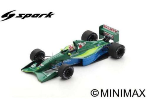 1991 Jordan 191 #33 Andrea de Cesaris 4th Canadian GP *Resin Serie*, zöld/kék