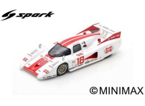 1982 Lola T600 No.18 John Paul Jr. Winner Laguna Seca 100 Miles IMSA *Resin Serie*, fehér/piros