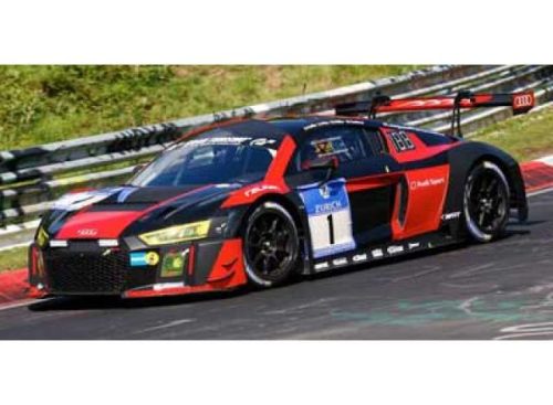 2016 Audi R8 LMS #1 24hrs Nurburgring Audi Sport Team WRT Vanthoor/Mies/Muller/Kaffer, fekete/piros