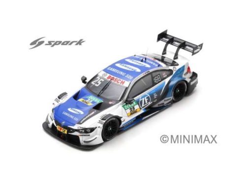 2018 BMW M4 DTM BMW TEAM #25 Philipp Eng RMR Hockenheim *Resin Series*, kék/fehér