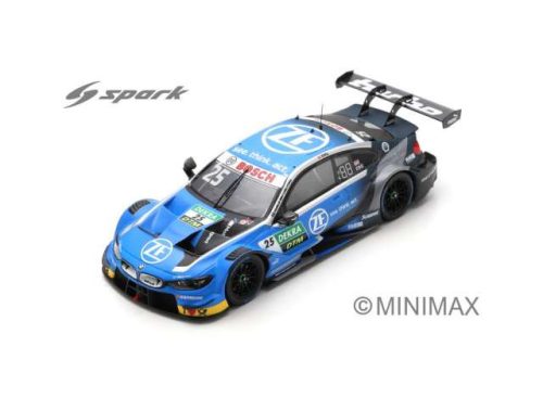 2019 ZF BMW M4 DTM No.25 Philipp Eng BMW TEAM RMG Hockenheim *Resin Series*, fekete/kék/fehér