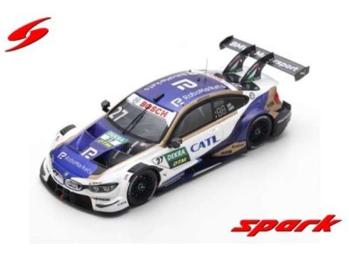 2020 CATL BMW M4 DTM #27 Jonathan Aberdein BMW TEAM RMR Hockenheim *Resin Series*, fehér/kék/fekete