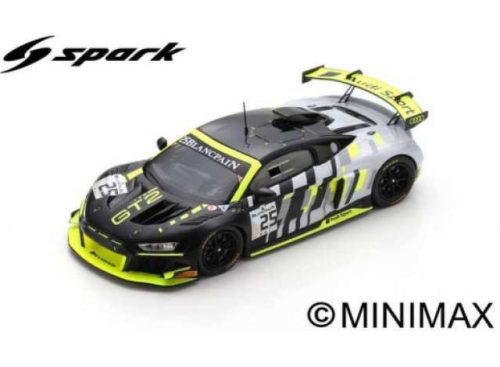 2019 Audi R8 LMS GT2, fekete/ezüst/sárga